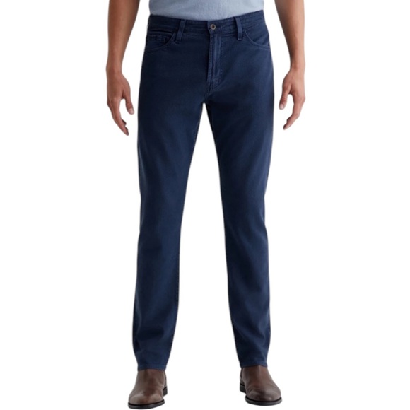 AG ADRIANO GOLDSCHMIED | Men’s Navy The Protégé Straight Leg Pants size 34X31 - Picture 1 of 15